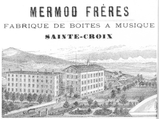 Mermod Frères Ste-Croix Fabrikgebäude