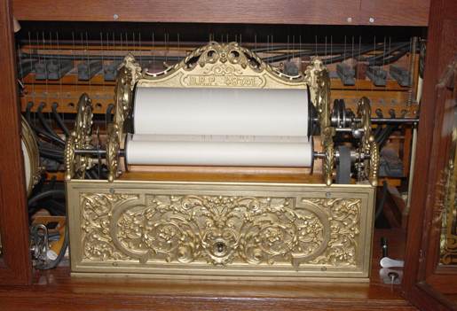 Welte Cottage Orchestrion: replay mechanism