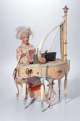 Automate à figurine Piano Watteau