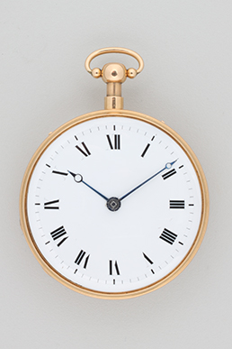 Montre de poche dotée d'un mécanisme musical