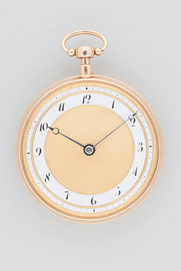 Montre de poche dotée d'un mécanisme musical