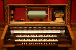 Console de l’orgue