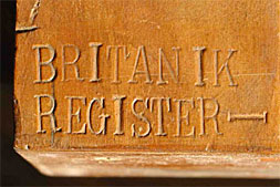Iscrizione «Britannic» n.1