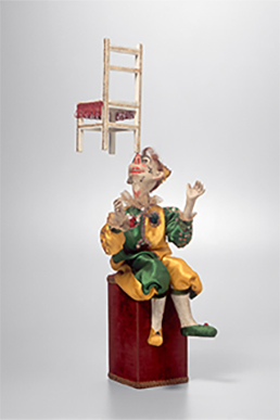 Automa figurato Arlecchino