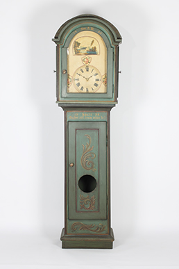 Orologio da pavimento con meccanismo a flauto