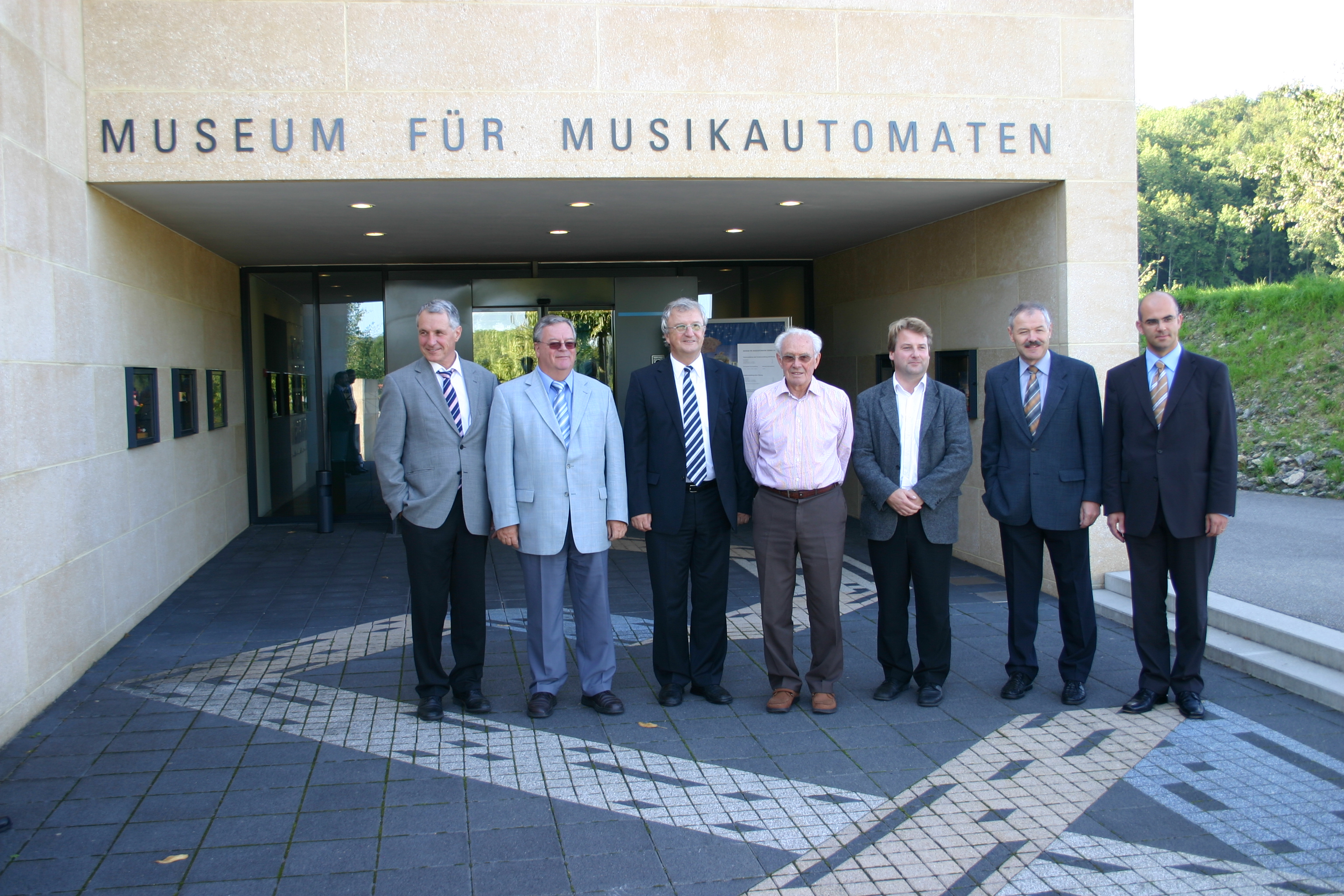 Besuch Büro des Ständerats mit Ständeratspräsident Rolf Büttiker 2006